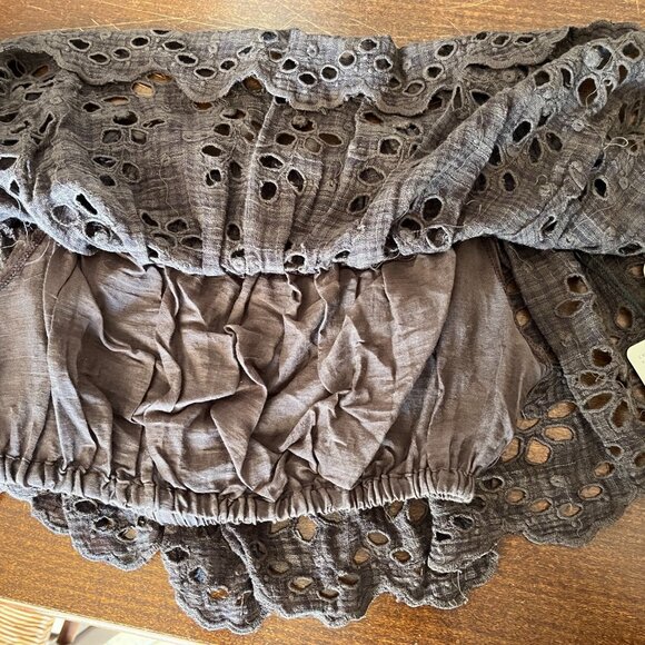 NWT Free People FP One Perla Top (XS - Espresso Bean) - Picture 5 of 6